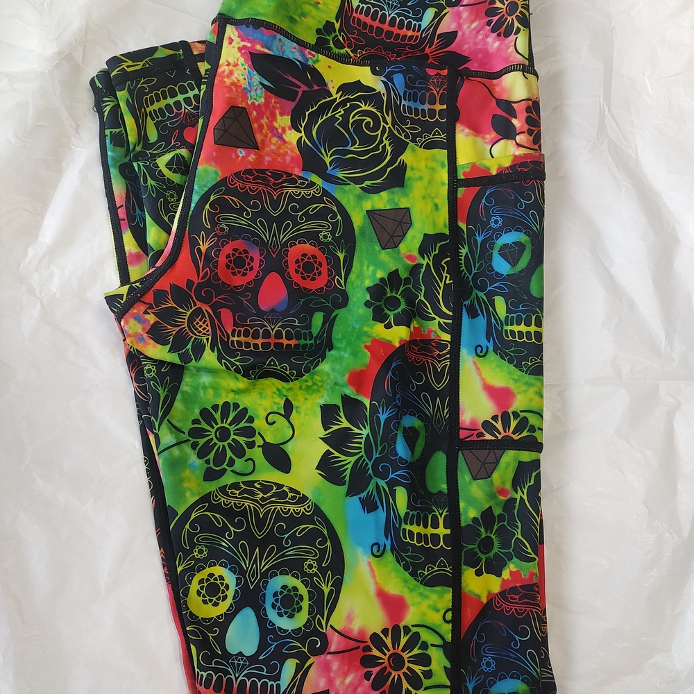 Constantly Varied Gear Sugar Skull Womens Leggings